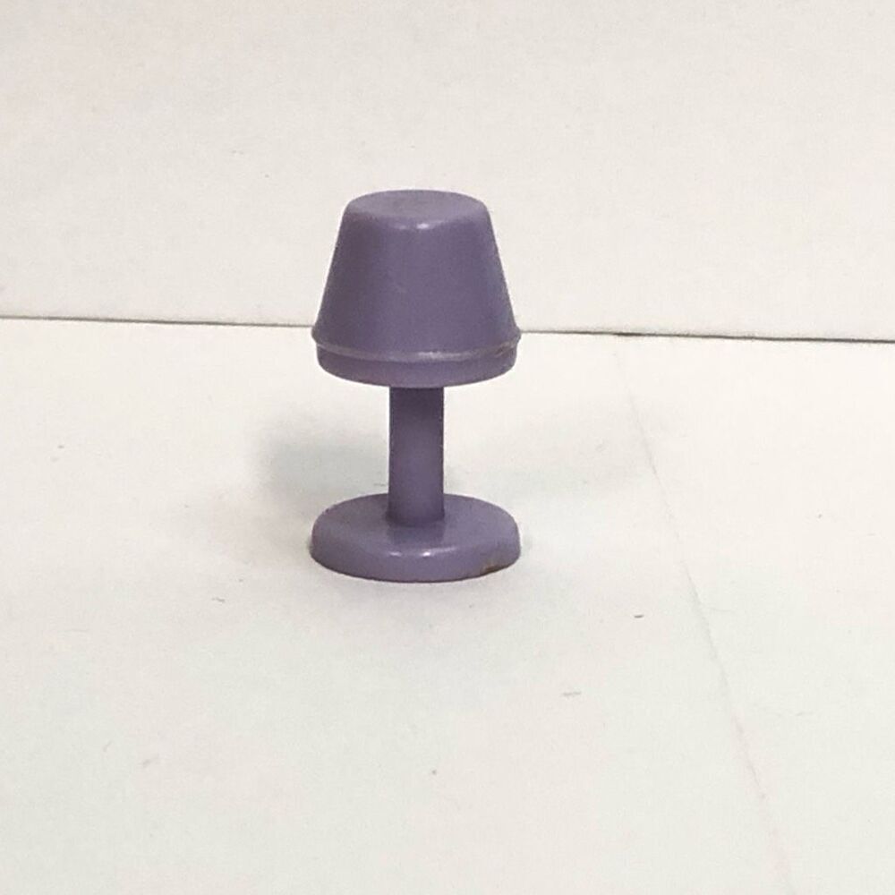 purple doll house lamp doll house furniture miniatures 1 inch